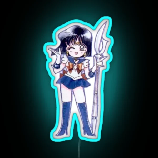 Miss Saturn RGB Neon Sign