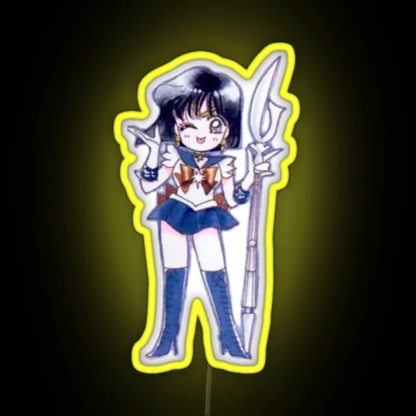 Miss Saturn RGB Neon Sign