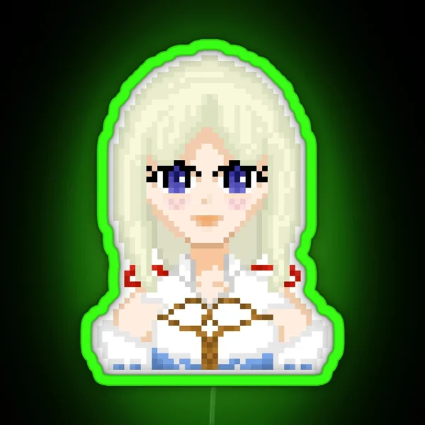 Mist Rune Factory Frontier Pixel Art RGB Neon Sign