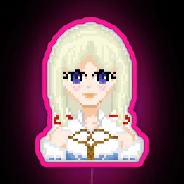 Mist Rune Factory Frontier Pixel Art RGB Neon Sign