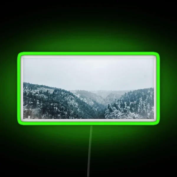 Misty Mountain Led RGB Neon Sign
