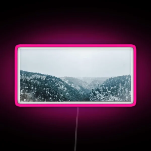 Misty Mountain Led RGB Neon Sign