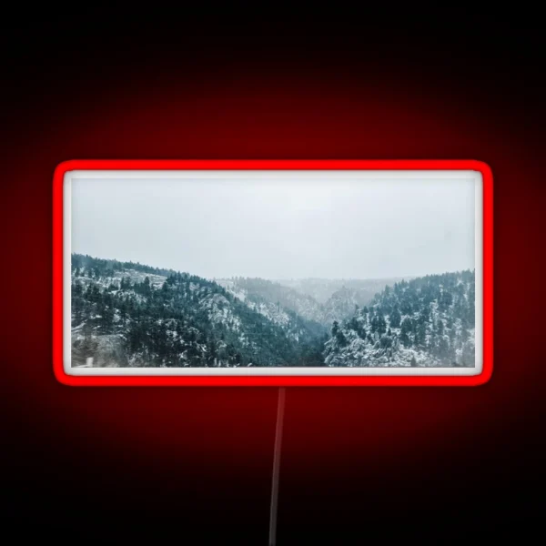 Misty Mountain Led RGB Neon Sign