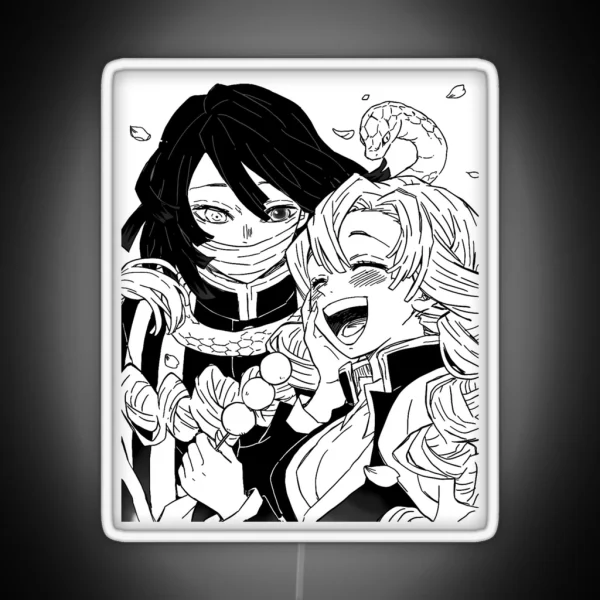 Mitsuri And Obanai RGB Neon Sign