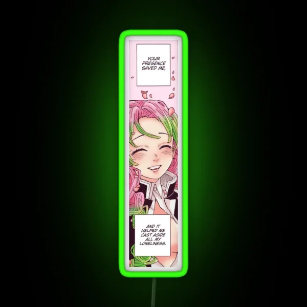 Mitsuri Colored Panel 5 RGB Neon Sign