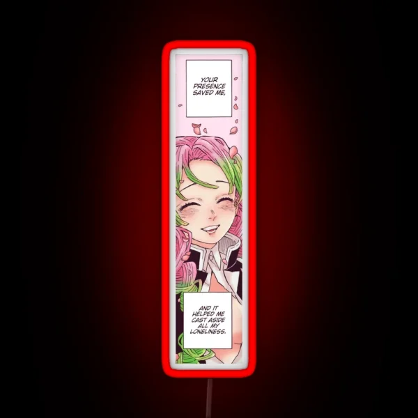 Mitsuri Colored Panel 5 RGB Neon Sign
