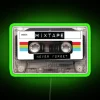 Customizable Neon Mixtape Never Forget Music Memories Wall Decor Sign