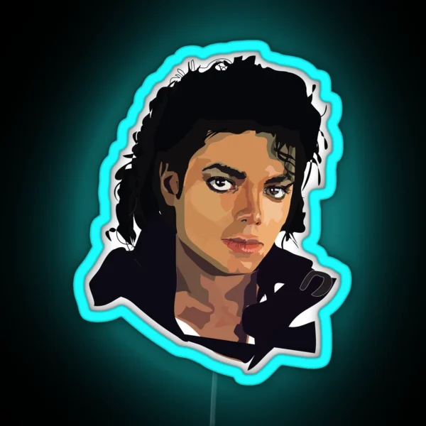 MJ RGB Neon Sign