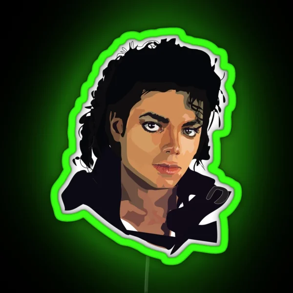 MJ RGB Neon Sign