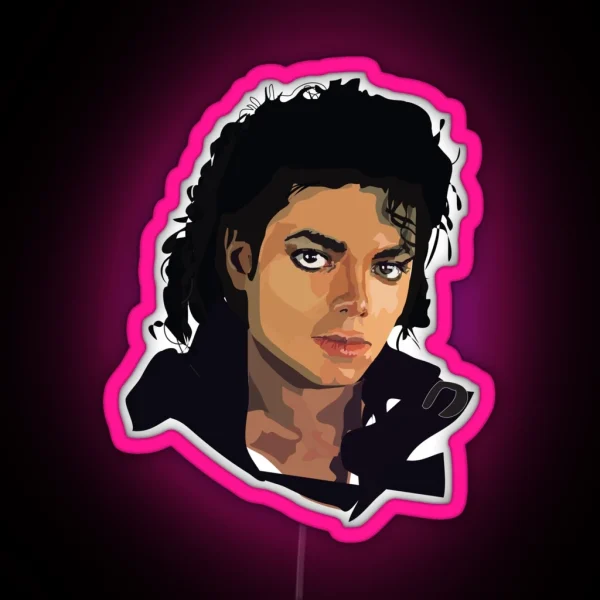 MJ RGB Neon Sign