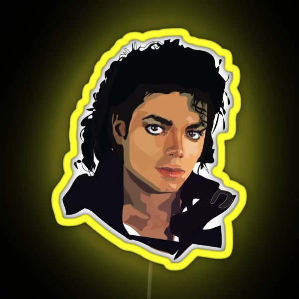MJ RGB Neon Sign