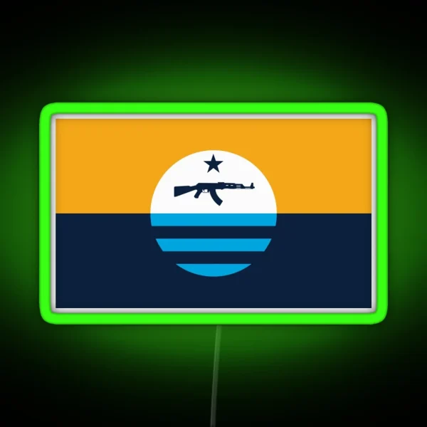 MKE Community Defense RGB Neon Sign
