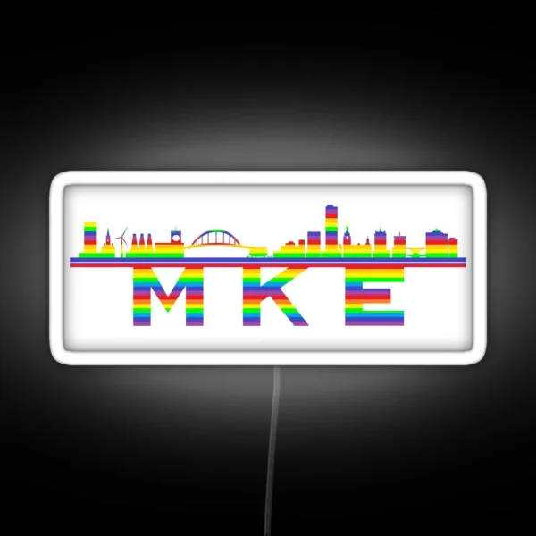 MKE Pride Edition RGB Neon Sign