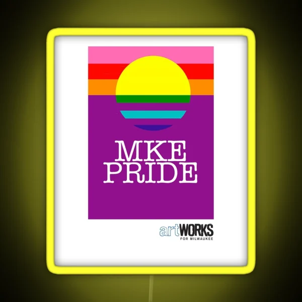 MKE Pride RGB Neon Sign
