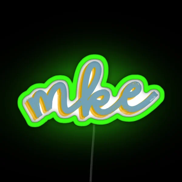 MKE RGB Neon Sign
