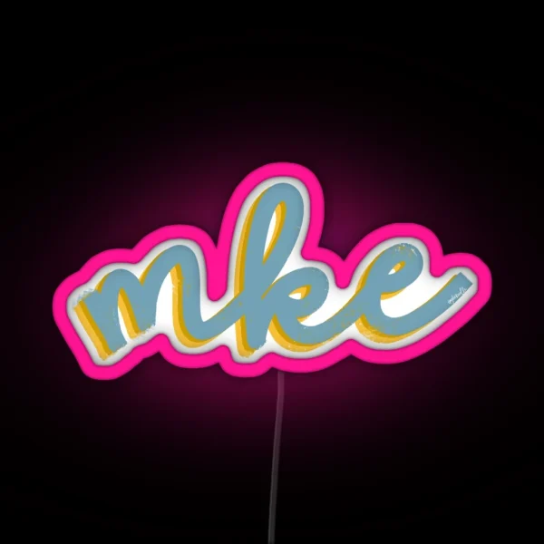 MKE RGB Neon Sign