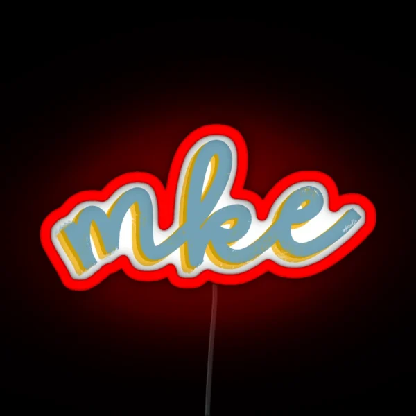 MKE RGB Neon Sign