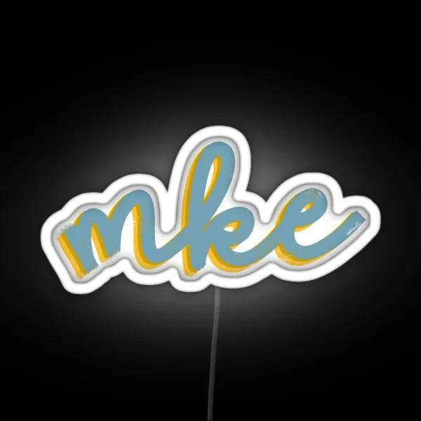 MKE RGB Neon Sign