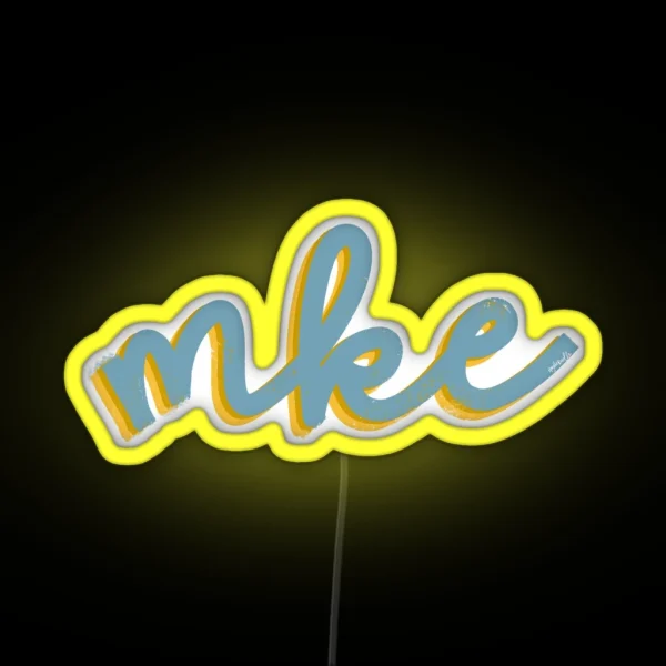 MKE RGB Neon Sign