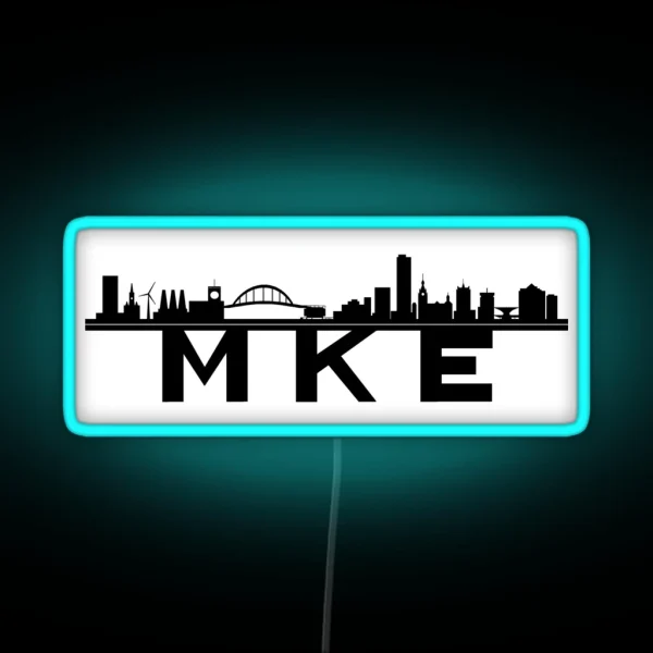 MKE RGB Neon Sign