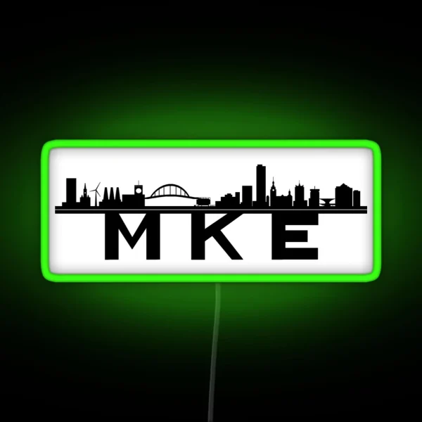 MKE RGB Neon Sign