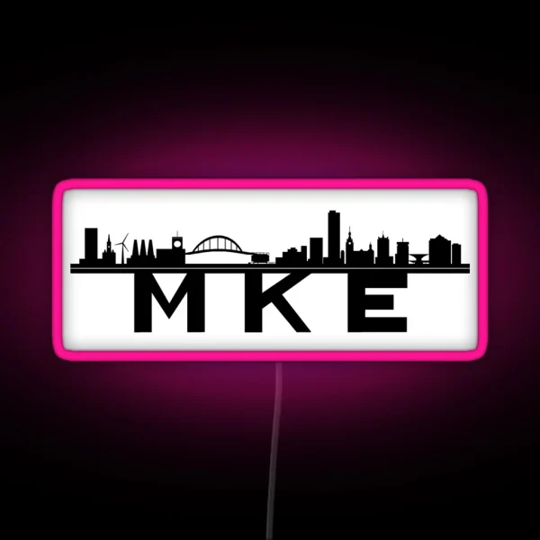 MKE RGB Neon Sign