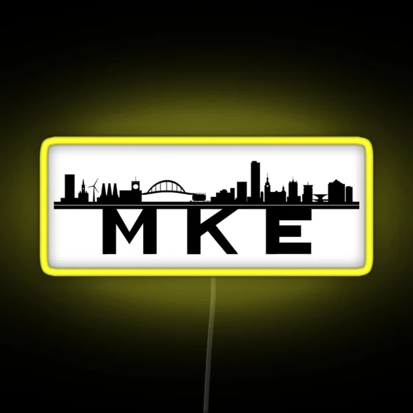 MKE RGB Neon Sign