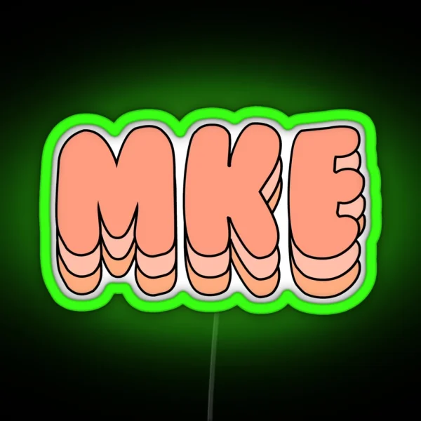 MKE RGB Neon Sign
