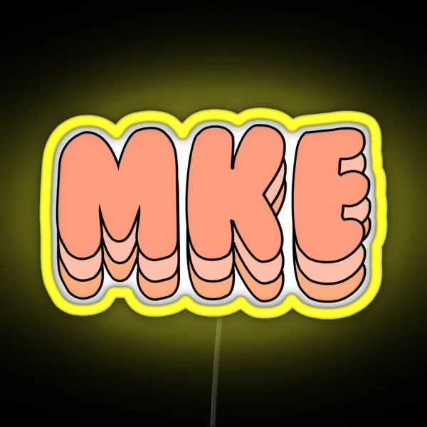 MKE RGB Neon Sign