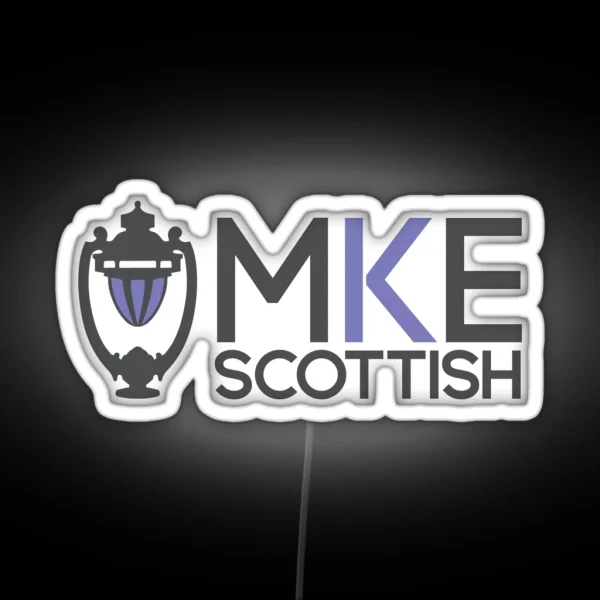 MKE Scottish Full Horizonatal Logo RGB Neon Sign