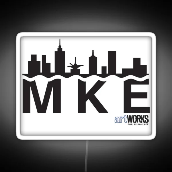 MKE Skyline RGB Neon Sign