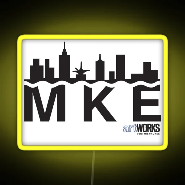 MKE Skyline RGB Neon Sign