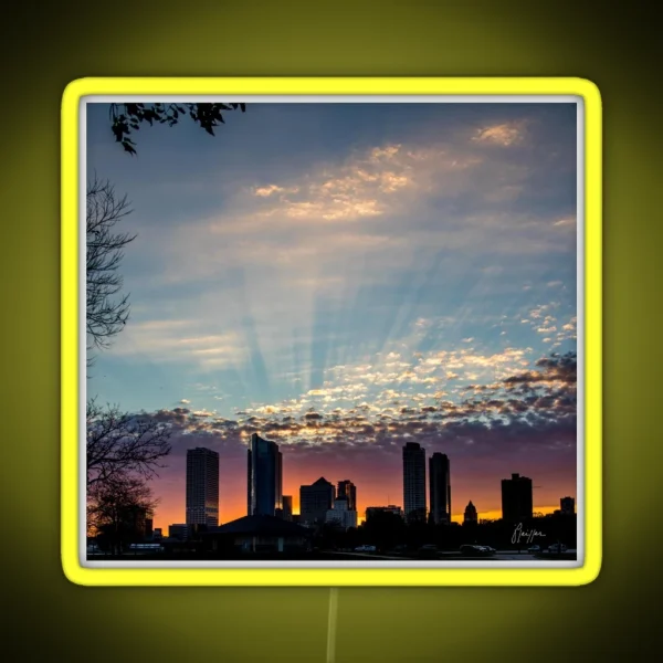 MKE Sunset 1 RGB Neon Sign