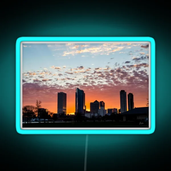 MKE Sunset 2 RGB Neon Sign