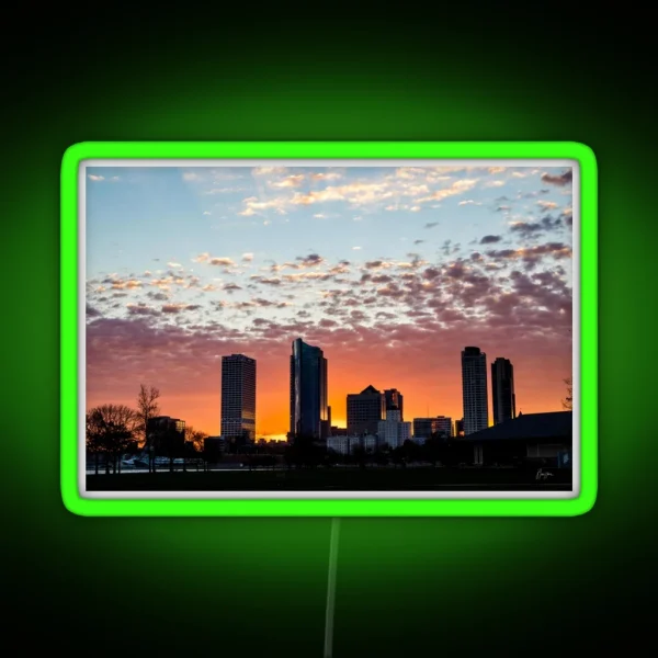 MKE Sunset 2 RGB Neon Sign