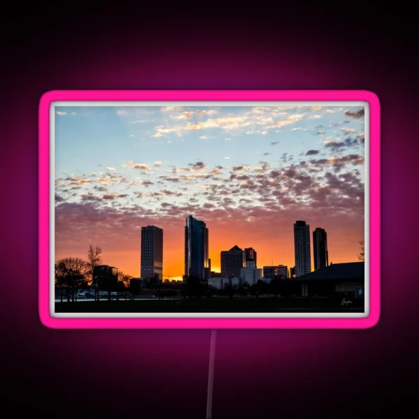 MKE Sunset 2 RGB Neon Sign