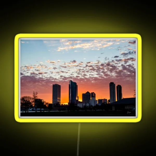 MKE Sunset 2 RGB Neon Sign