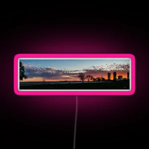 MKE Sunset 3 RGB Neon Sign