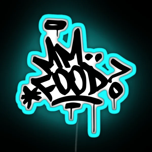MM FOOD RGB Neon Sign