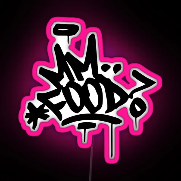 MM FOOD RGB Neon Sign