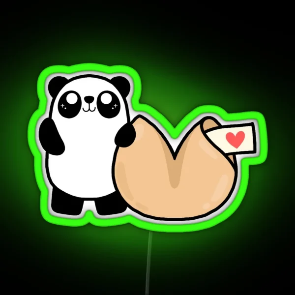 Mochi Fortune Cookie RGB Neon Sign