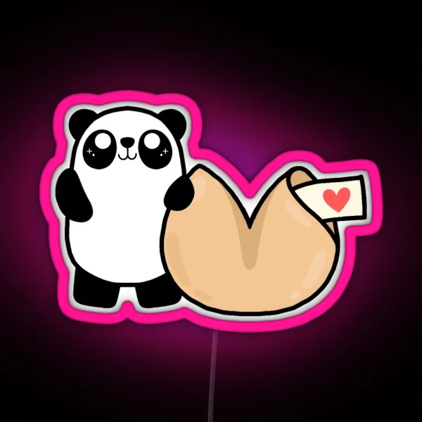 Mochi Fortune Cookie RGB Neon Sign