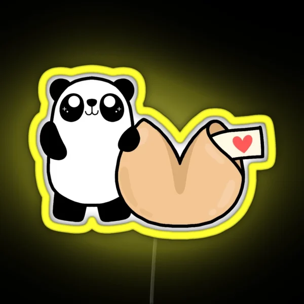 Mochi Fortune Cookie RGB Neon Sign