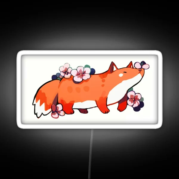 Mochi Fox RGB Neon Sign
