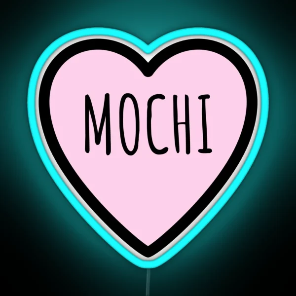Mochi Heart RGB Neon Sign