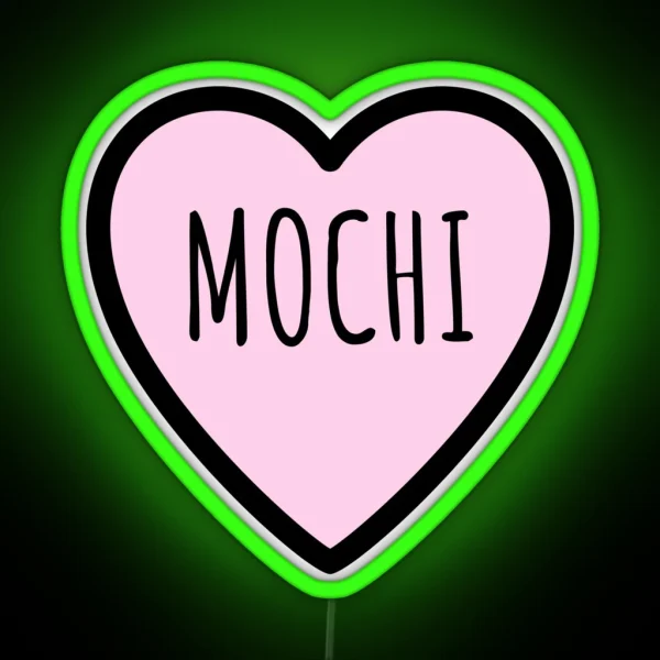 Mochi Heart RGB Neon Sign