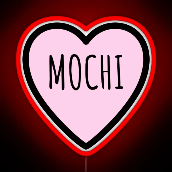 Mochi Heart RGB Neon Sign