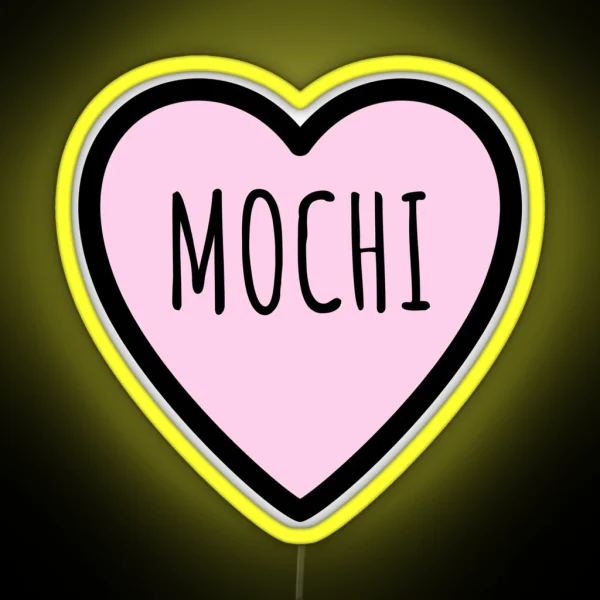 Mochi Heart RGB Neon Sign