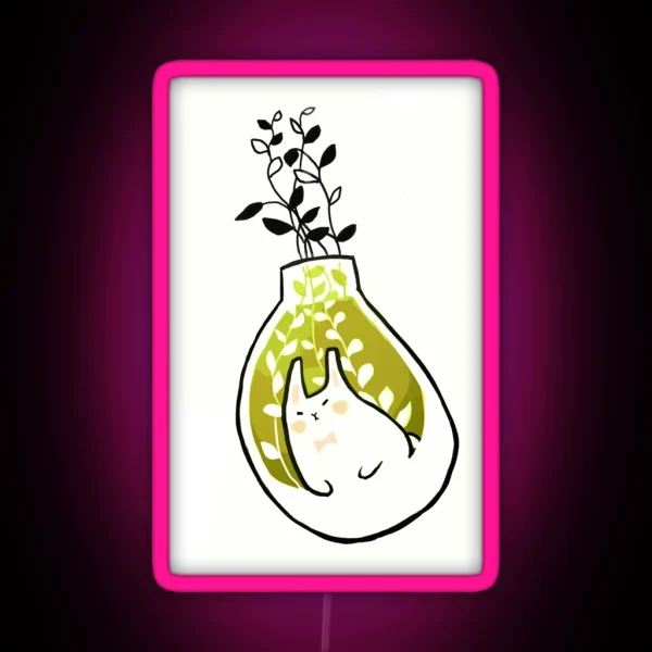 Mochi Rabbit RGB Neon Sign
