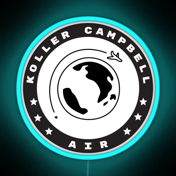 Mock Trial Koller Campbell Air Logo 2022 23 RGB Neon Sign